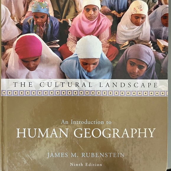The Cultural Landscape: An Introduction To Human Geography ByJames M. Rubenstein - Picture 1 of 1